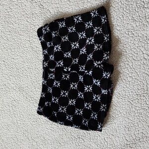 So, intimates Plush snowflake winter sleep shorts